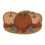 ASEIDFNSA Autumn Cute Pumpkin Shape Bath Mat Shower Rug Foot Mat Front Door Thick Memory Foam Bath Rugs, Soft Absorbent Bathroom Mats Floor Carpet Kitchen Bedroom Living Room Home Decor Orange